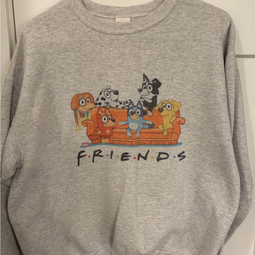 Bluey F.R.I.E.N.D.S  crewneck Sweatshirt